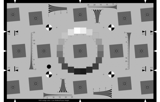 Iso 12233 Test Chart Download