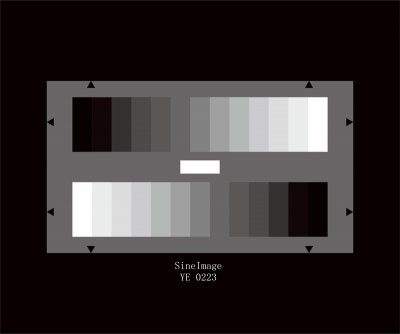HDTV Gray Scale Test Chart